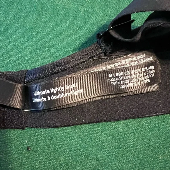 Victoria’s Secret Pink Medium Black mesh Sports Bra - Picture 5 of 7